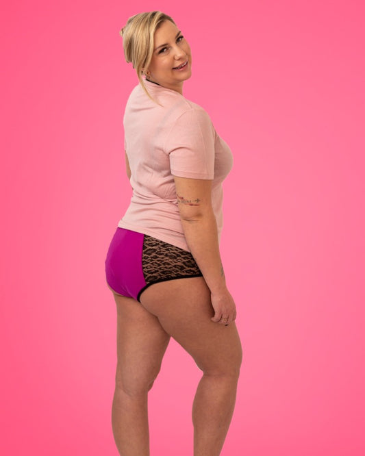 Elsa Shorty - Purple