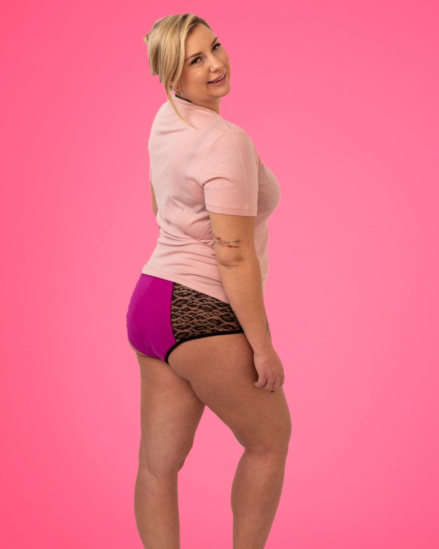 Elsa Shorty - Purple