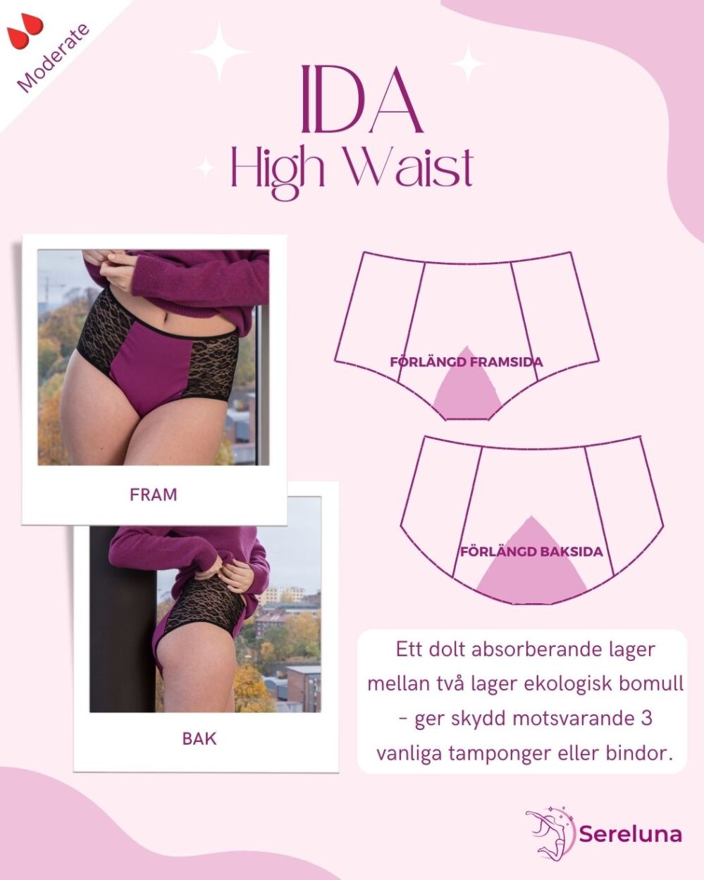Ida High Waist - Purple